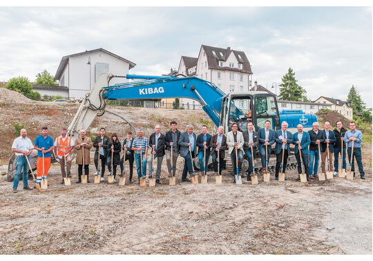 Spatenstich Löwengarten Quartier Rorschach